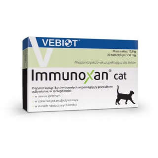 Vitamíny pre mačky - VEBIOT IMUNOXAN CAT 30 tablety
