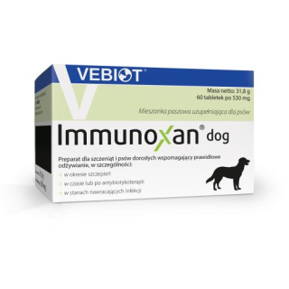 Prípravky pre psy - VEBIOT Immunoxan Dog 60 tablety