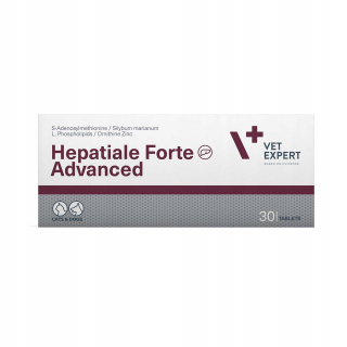 Vitaminy pre psov - VET Expert HepatiaLe Forte Advanced 30 tablety