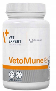Veterinárna odborník vetomuny psie mačka 2 x 60 čiapky
