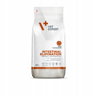 Suché krmivo pre psy granule - Vetexpert 4T ELIMINÁCIA DOGE 12 kg