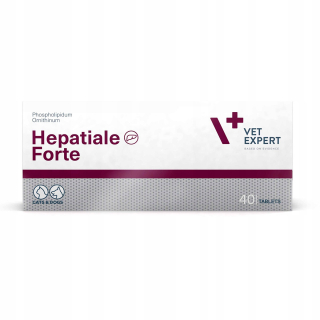 Vitamíny pre mačky - Vetexpert Hepatiale Forte Dog / Cat 40 Tablets