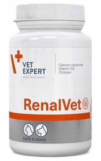 Vitamíny pre mačky - Vetexpert Renalvet 60 obličkových kapsúl