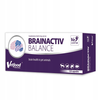 Vitamíny pre mačky - Vetfood braactiv Balance 120 kaps pre mačacieho psa