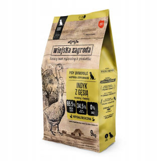 COUNTRY FARM Morčacie a husacie 9kg chrumky L pre dospelých psov veľkých plemien