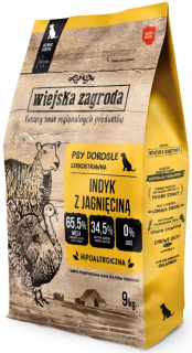 COUNTRY FARM Morky a jahňacie 9kg pre psov