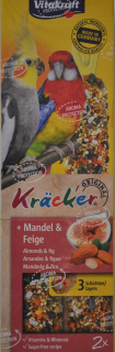 Krmivo pre papagáje - Vitakraft Kracker Kolby Figi/Stredná papuka