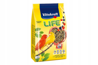 Krmivo pre papagáje - Vitakraft Life Power 800G pre kanáry