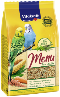 Krmivo pre papagáje - Vitakraft Food pre vlnité papagájové menu 1 kg