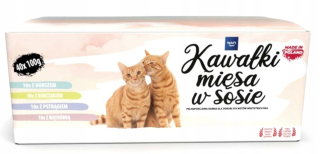 Wafi mokré krmivo, mix príchutí, 4 kg