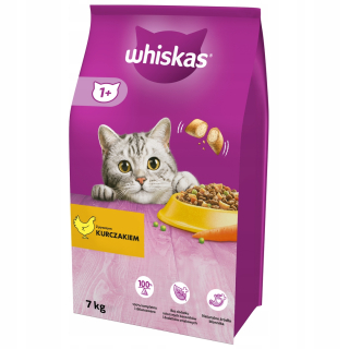 Whiskas suché krmivo kuracie 7 kg