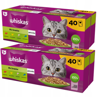 Whiskas mokré krmivo mix príchutí 3,4 kg