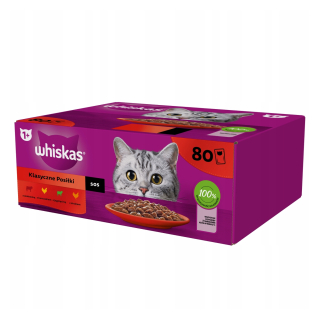 Whiskas mokré krmivo mix príchutí 6,8 kg