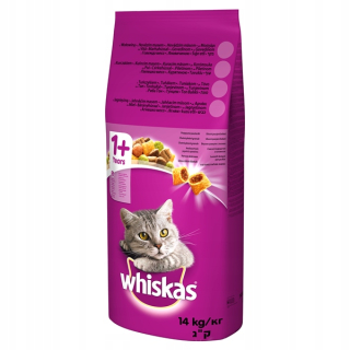 Krmivo pre mačky - Whiskas suchá karma pre mačku hovädzieho mäsa 14 kg