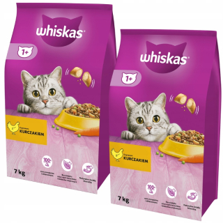 Whiskas suché krmivo kuracie 7 kg
