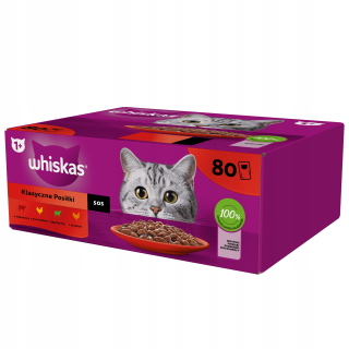 Whiskas mokré krmivo mix príchutí 6,8 kg