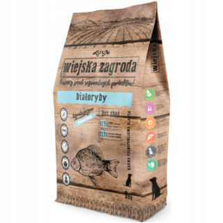 Suché krmivo pre psy granule - Wiejska Białoisement Farm 9 kg