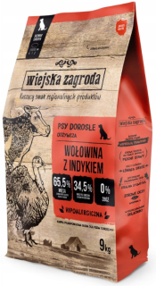 NOVINKA COUNTRY FARM HOVÄDZIE S TURECKOM 9 KG XL