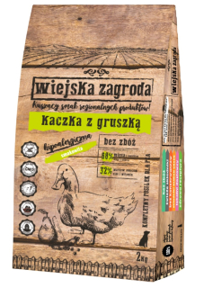 Suché krmivo pre psy granule - Country Farm Dack s hruškou 2 kg + lahôdky