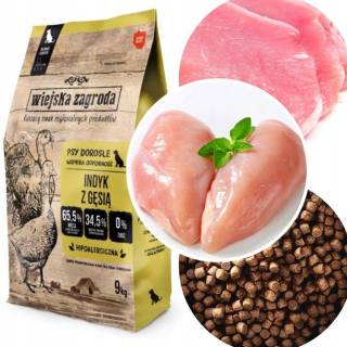 Krmivo pre psy - Animal Paca siedme neba Turecko psa 9 kg
