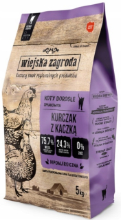 Wiejska Zagroda suché krmivo pre kačicu 5 kg