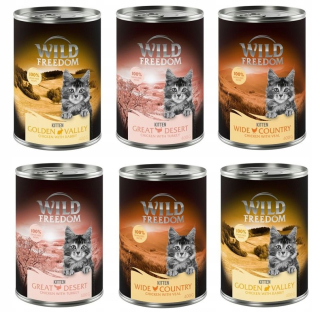 Wild Freedom Kitten indyk 400g