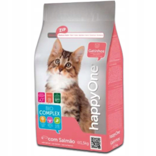 Granule pre mačky - Zdravé happyone mačiatko jedlo pre mačiatka 1,5 kg