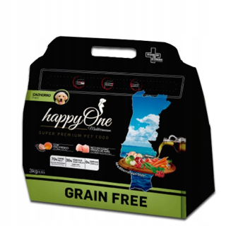 Suché krmivo pre psy granule - Zdravé happyOne Foodstride 3 kg šteniatko
