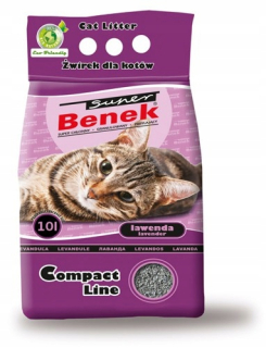 Super Benek levanduľová bentonitová podstielka 10 l