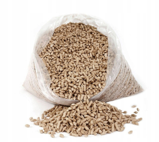 Podstielka pre mačky - Ekologické pelety pre králikovú mačku zo slamy 15 kg