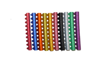 Krúžky, obrúčky pre exotické vtáctvo - Markery pre exotické, 2,5 mm, 100ks zmes farieb