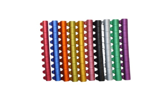 Krúžky, obrúčky pre exotické vtáctvo - Kanarka markery, 3 mm, 100ks zmes farieb