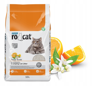 Podstielka pre mačky - Bentonit Gravel Orange Rocat 10L