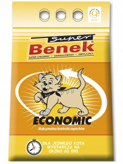 Podstielka pre mačky - Cat Gravel Super Benek Economic 25L