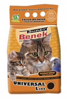 Podstielka pre mačky - Cat Gravel Super Benek Universal 25l