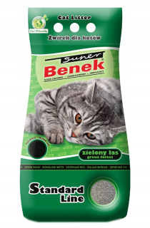 Podstielka pre mačky - Green Forest Super Benek Green 10L