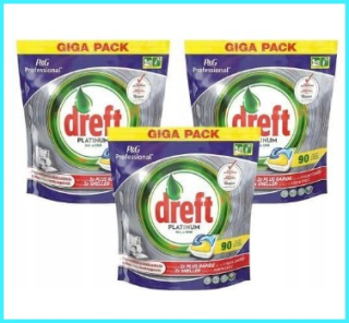 Dreft Platinum Citrón kapsule pre umývačka riadu 270 Ks