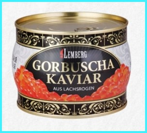 Kaviár z Lososa Gorbusza LEMBERG 500g