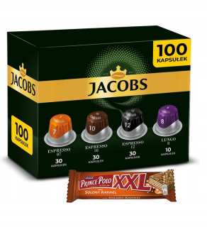 KÁVOVÉ kapsule sú balené ITALICO mix 100 Ks