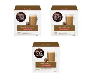 Káva Nescafe Café au Lait Decaffeinato 3x16