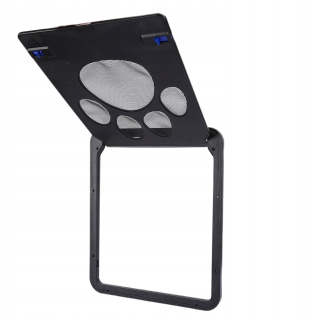 Dvierka  pre mačky - Krásne dvere s mačkou mosquito siete