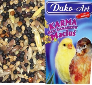 Krmivo pre papagáje - krmivo pre kanárikov kartón krmiva kanárika 1 kg