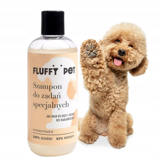 Vegánsky šampón pre psov na špeciálne úlohy FluffyPet 300 ml