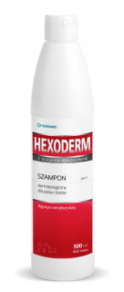 Hexoderm dermatologický šampón pes/mačka 500 ml