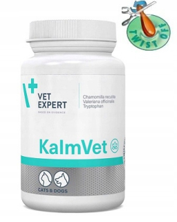 Vitamíny pre mačky - CALMVET CALMVET/pre stres z psieho mačky 60 TABLE
